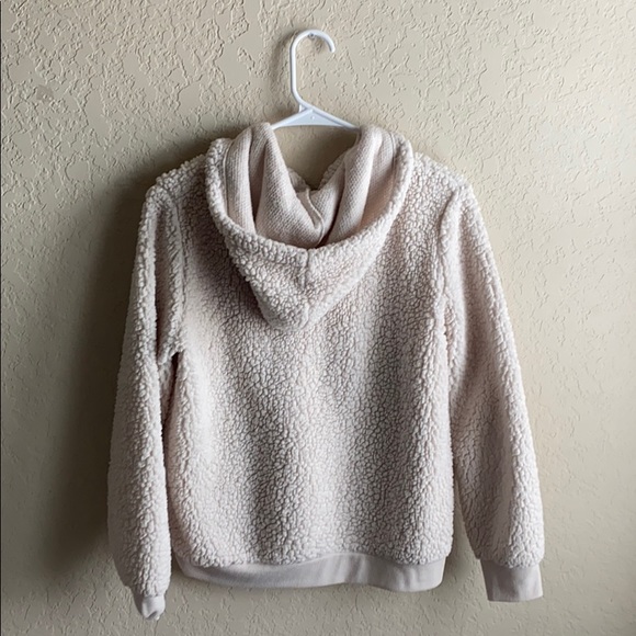 Pink/White Fleece Pull Over - Picture 4 of 4